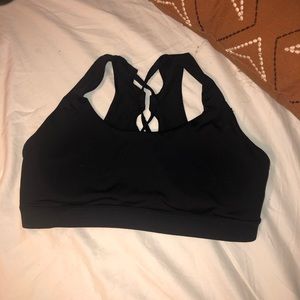 Black Sports Bra